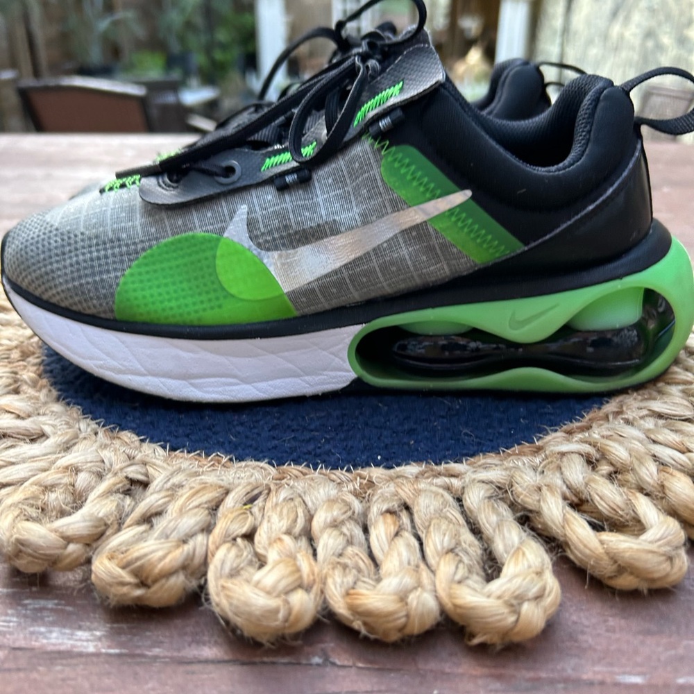 Nike Kids' Air Max Shoes - Black and Green